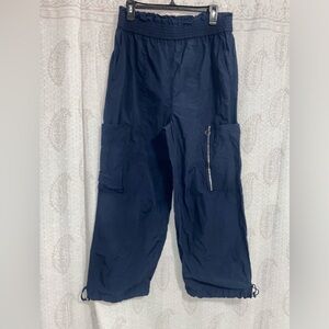 Sweaty Betty Blue Cargo/Utility Pants Women’s Large